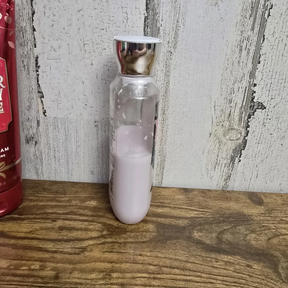 Bath & Body Works Winter Candy Apple And Midnight Pomegranate Body Cream